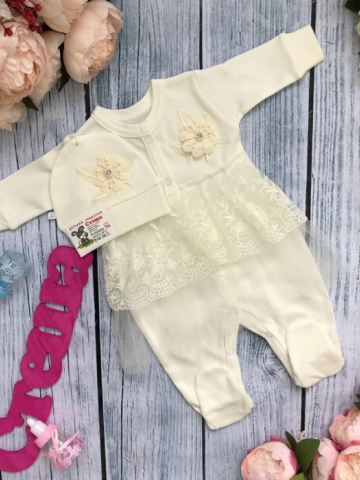 Купить оптом 163.Комбинезон ясельный, хлопок 100 % интерлок в Керчи