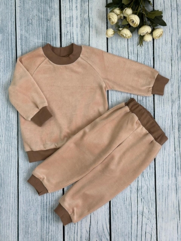 Купить оптом 343. Костюм ясельный, 80% хлопок, 20% ПЭ 80-86-92 в Керчи